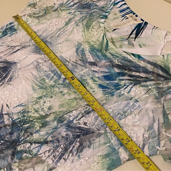 Brittany Black Size 2XL Lace Top Cottagecore Boho Fairy Feminine Flowy Lined - Picture 8 of 9